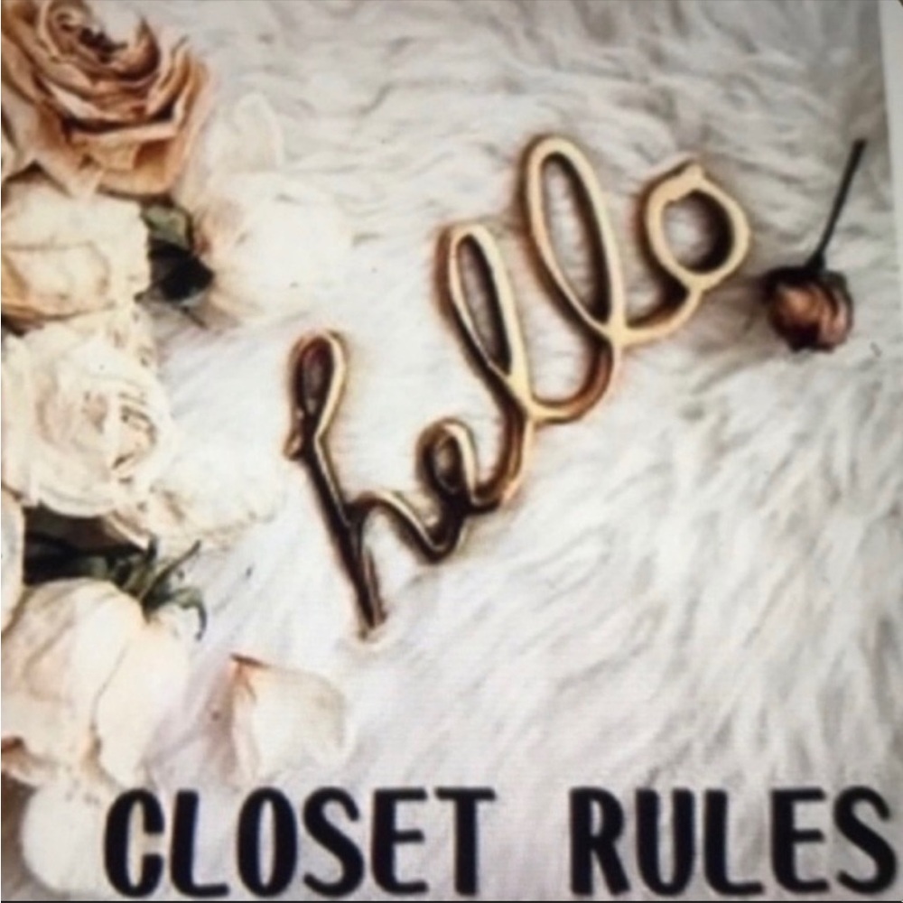 My Closet Rules